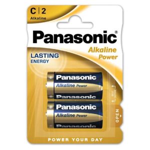 Pilha Alkalinas C - Panasonic