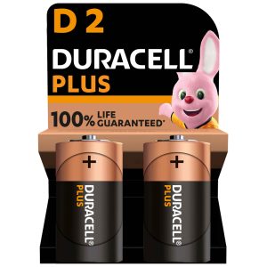 Pilha Alkalina D Plus - Duracell