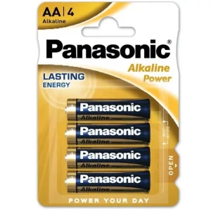 Pilhas Alkalinas AA - Panasonic