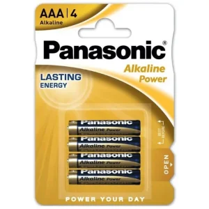 Pilhas Alkalinas AAA - Panasonic